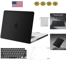 Elegant Black Hard Shell Case for MacBook Pro 16 Inch 2021-2026 - Includes Pr... picture