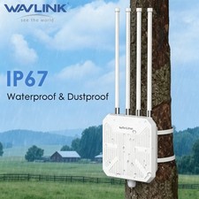 WAVLINK WiFi 7 Outdoor Extender 5100Mbps 3600Mbps Router Gaming Wireless Mesh picture