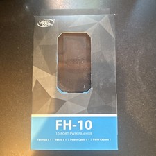 DeepCool FH-10 Black 10-Port PWM Fan Hub Fan Controller picture