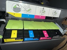 Lexmark 80C Toner Cartridge Set Black Cyan Magenta Yellow For CX310 CX410 picture