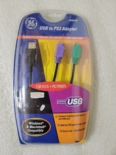 GE USB to PS2 Adapter H098188 - Add 2 PS2 ports to any computer picture