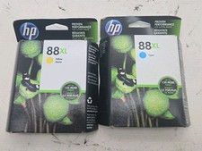2 Pack HP 88XL High-yield Officejet Ink Cartridge Yellow Cyan C9393AN (86) picture