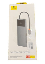 Baseus Metal Gleam Series II 10-in-1 USB HUB Space Grey USB-C to 1*HDMI 4K@60Hz picture
