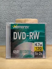 Sealed Memorex DVD-RW 4.7 GB 1X - 2X or 120 Minute Video picture