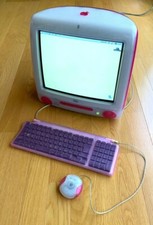 Apple iMac DV strawberry Vintage Cathode Ray Tube Retro PC Working picture