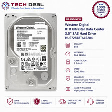 New Western Digital Ultrastar 8TB 3.5