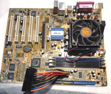 Asus K8V-X - UAYZ  Socket 754 AMD Sempron with CPU fan included picture