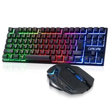 CHONCHOW G112 Wireless Gaming Keyboard Mouse Set 2.4GHz RGB Backlight picture
