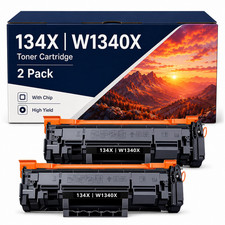 134X W1340X 2PK Black Toner Cartridges Compatible for Work with M209dw 232dw picture