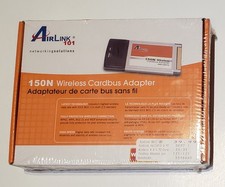 Airlink 101 150N Wireless Card bus Adapter AWLC6070 Sealed picture