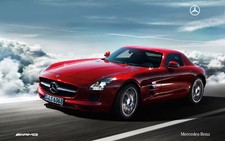 Cars amg mercedes benz sls Desk Mat Stitched picture