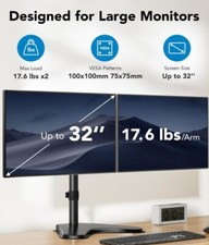 HUANUO Dual Monitor Stand, Monitor Stand 2 Monitor Desk Mount Model HNCM1 picture