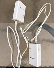 NETGEAR Powerline 1000 Kit PL1000 Gigabit Ethernet Adapters Complete Set Works picture