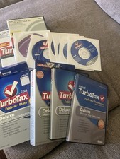 Intuit TurboTax Lot 10 Tax Preparation Windows Used 02-13 California St Federal picture
