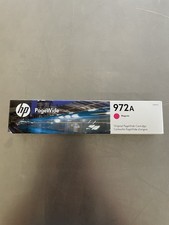 NEW HP 972A Magenta PageWide Ink Cartridge L0R89AN OEM Genuine SEALED EXP 11/23 picture