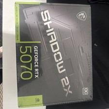 MSI Shadow 2X OC GeForce RTX 5070 12GB RAM - Graphics Card - NEW & SEALED  picture