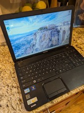 Toshiba Satellite C885 S5206 Laptop Intel I3-2370M 2.4ghz 4GB WIN 10 picture