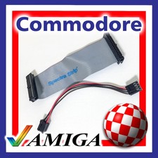 AMIGA A500 FLOPPY DISK DRIVE RIBBON AND POWER CABLE KIT picture