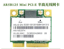 Atheros AR5B125 Half MINI PCI-E 802.11 b/g/n 150Mbps 2.4G Wireless Card picture