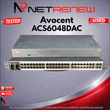 Avocent ACS6048DAC  Console Server 48 Port OOB Serial Dual AC picture