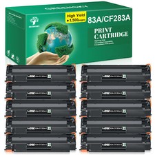 CF283A Toner Cartridge Replacement for HP 83A LaserJet Pro M127fn M125nw MFP Lot picture
