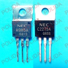 1pairs OR 2PCS Transistor NEC TO-220 2SA985A/2SC2275A A985A/C2275A picture