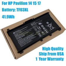 OEM Battery TF03XL 41.9Wh For HP Pavilion 920070-855 920046-121 920046-421 15 17 picture