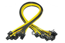 10 Pack 3ft PCIE Power Cables for GPU / ASIC Mining picture