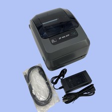 Zebra ZP455 ATP Compact Direct-Thermal Label Printer ZP45-112510-008B #U2345 picture
