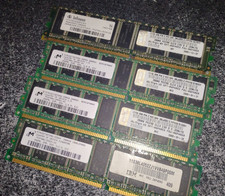 IBM Eserver 206 Xseries 1GB Ram 256mbx4 Micron Infineon Lot PC2700 Tested picture