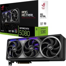 ASUS ROG-ASTRAL-RTX5080-16G-GAMING RTX5080 16GB GDDR7 PCIe 5.0 GPU Graphic Card picture