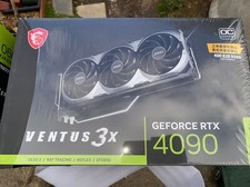 (FOR PARTS) MSI RTX 4090 Ventus 3X GPU (No Core & VRAM) With Box *AS IS* picture