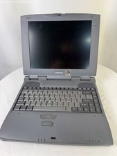 Vintage Toshiba 1555CDS Laptop w Power Adapter (Powers on, but nothing displays) picture