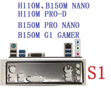 Backplate For MSI H110M PRO-D, H110M NANO, B150M NANO Motherboard IO Shield picture