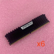 Corsair CMK16GX4M4A2666C16 Vengeance LPX 4 GB 1x4GB RAM DDR4 2666MHz Lot of 6x picture