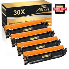 4 PCS CF230X Toner Compatible for HP 30X LaserJet Pro M203dw MFP M227fdw M227fdn picture