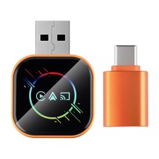 4 IN 1 For Wireless CarPlay Android Auto Dongle Mirror Link Adapter Plug & Play picture
