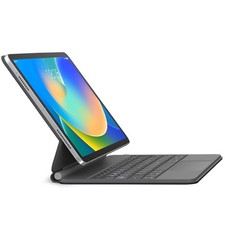 Grey iPad 10th & 11th Gen A16 Magic Keyboard Case for 2022 & 2025 picture