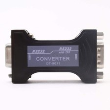 DTECH Port Powered RS232 to Serial 3 wire isolated adapter, Black picture