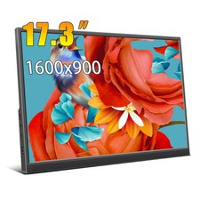 17.3 Inch Portable Monitor Sesondary Laptop Display HDMI Business Travel Gaming picture