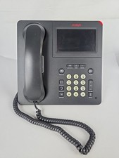 Qty. 3 Avaya 9641G Digital VoIP POE Office Desk Phone with Stand and Handse (N6) picture