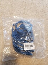 3ft - CAT6  9 Pack Ethernet Network LAN Patch Cable Wire 550 MHz RJ45 Blue picture