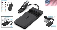 Compact 2.5 Inch External Drive Enclosure - Supports SSD/HDD, Plug & Play picture