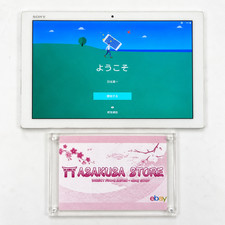 Sony Xperia Z4 Tablet SOT31 32GB White SIM Unlocked Android 7 WiFi au Japan picture