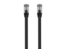 Monoprice Cat8 26AWG S/FTP Ethernet Network Cable - 7ft - Black, 2GHz, 40Gbps picture