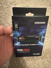 BRAND NEW SAMSUNG 990 PRO 2TB SSD M.2 PCIe 4.0 NVMe MZ-V9P2T0 /2024 version picture
