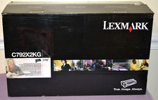 Genuine Lexmark C792X2KG Black Extra HighYield Print Toner Cartridge--New Sealed picture