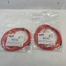 C2G 2M LC-SC 62.5/125 OM1 Duplex Multimode Fiber Optic Cable 37166 X2 picture