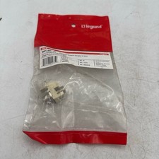 Legrand On-Q Recessed F-Coupler Ivory WP3481-IV 3GHz Self-Terminating Keystone picture