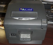 STAR TSP700 TSP743C Direct Thermal Receipt Ticket Printer POS RJ45 Network + PSU picture